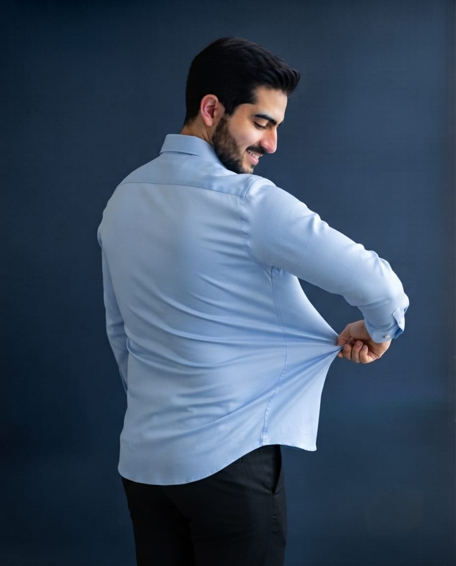 Camisa Anti Arrugas