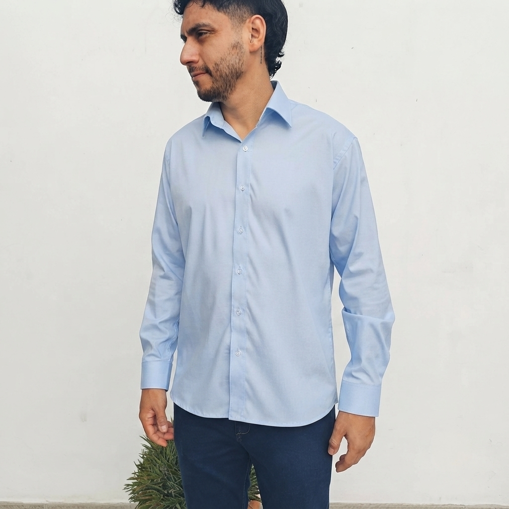 Camisa Wrinkle-Resistant