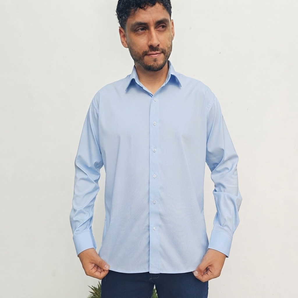 Camisa Wrinkle-Resistant